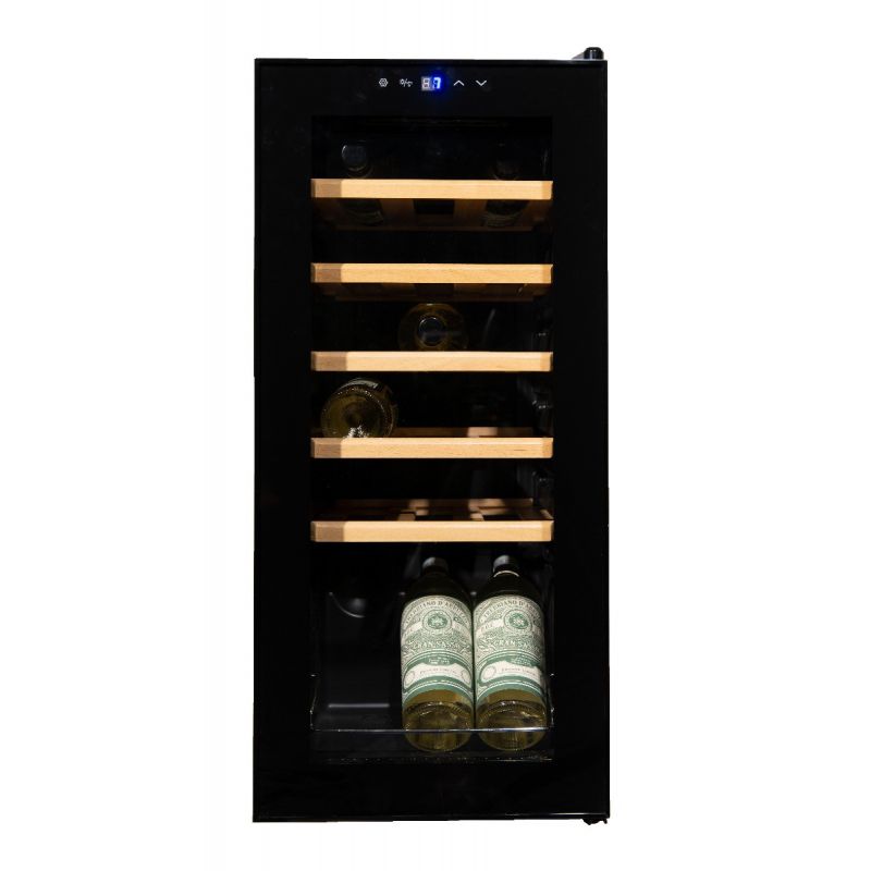 Wijnklimaatkast met vol glazen deur voor Flessen wijn